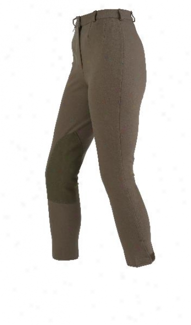 On Course Shapely Knee Patch Breech