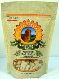 Peanut Butter Biscuit Treats For Dogs - 24 Oz