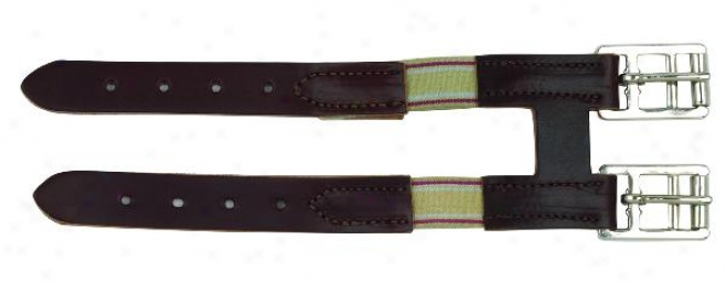 Perri's Leather Girth Extender In the opinion of Elastic - Havana