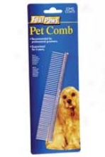 Pet Comb - Silver