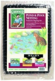 Pond Netting - Black - 28'x 45'