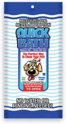 Quick Bath Wipes For Dogs - 5 Pack