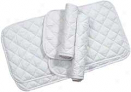 Quilted Horse Leg Wrap - White - 16 Inch