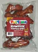 Rawhide Basted Bone Treat For Dogs