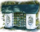 Recycled Triple Feeder - Green