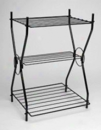 Reversible Cage Stand-black Fits 20in X 20in