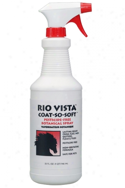 Rio Vista Horsd Coat-so-soft Spray - 32oz