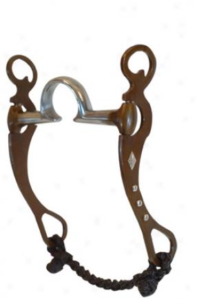 Roping Collection By Metalab Antique C Port Bit - Antique - 5 1/8