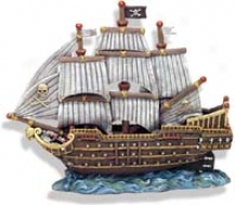 Skull & Crossbones War Ship 6