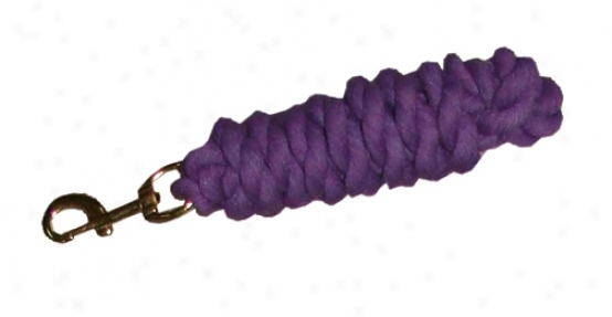 Soft Braided Cotton Lead With Snap