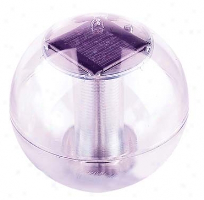 Solar Floating Light - Clear - 6.3 Inch