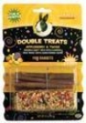 Sunseed Double Treat For Rabbits- Appleberry And Twig - 2.5 Oz