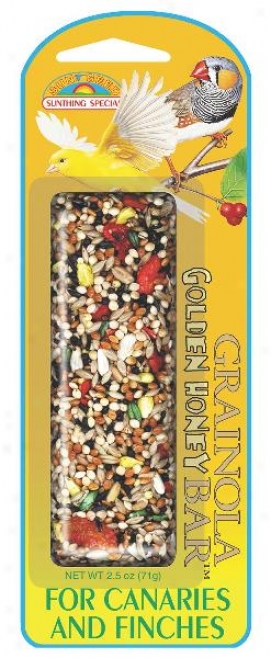 Sunseed Grainola Golden Honey For Canary And Finch - 2.5 Oz