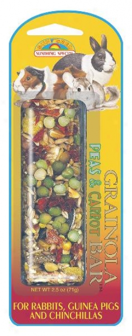 Sunseed Grainola Pea And Carrot For Rabbits - 2.5 Oz