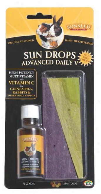 Sunseed Sundrops Adv Daily Vitamin For Sml Animals - 1 Oz
