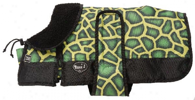 Tough-1 600d Dog Blanket With Fleece Ring In Prints