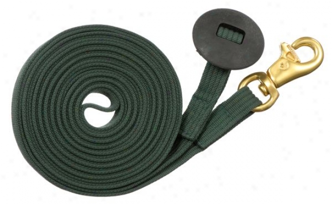 Tough-1 German Cord Cotton Lunge Line With Heavy Snap