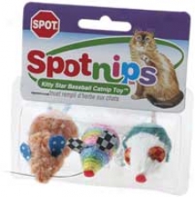Toy Mice For Cats - Assorted - 3 Pack
