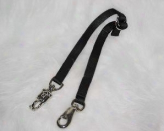 Trailer Tie With Panic &bull Snap - Black - 30 Inch