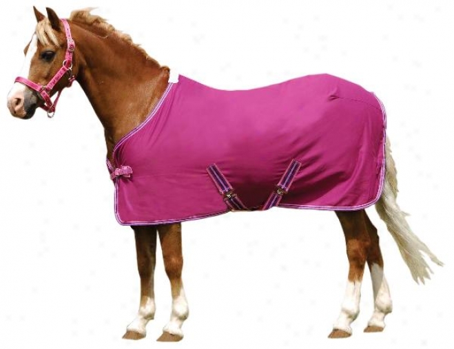 Weatherbeeta Pony Cotton Show Standard Neco Sheet - Pink/raspberry - 48