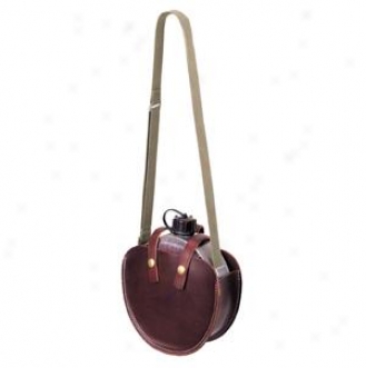Weaver Leathrr Canteen Case With Canteen - Burgundy