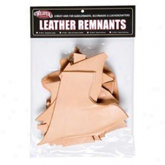 Weaver Leathrr Remnant Bags - Skirting Leatheer - Natural - 1 Lb.