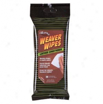 Weaver Weaver Wipes Leather Conditioner Soft Compress