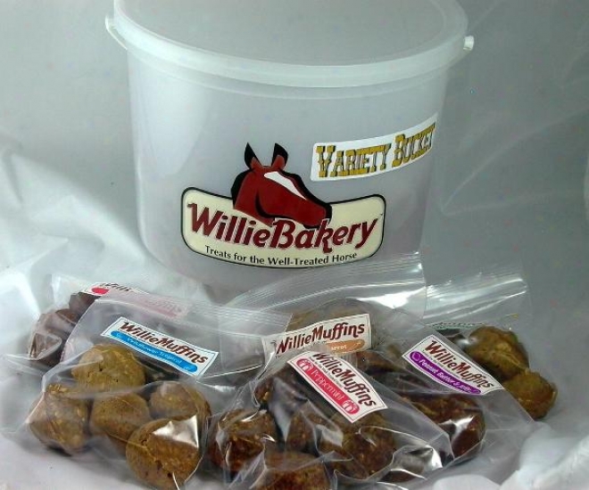Williebakefy Williemuffins Kind Bucket - Assorted - 48 Oz