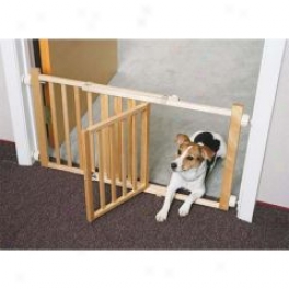 Wooden Small Animal Gate - Brown