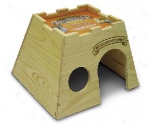 Woodland Getaway - Hideout For Small Animals - Natural - 10 L X 9 W X 7 H