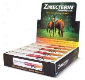 Zimecterin Paste Horse Dewormer 1250 Lbs. - .21oz