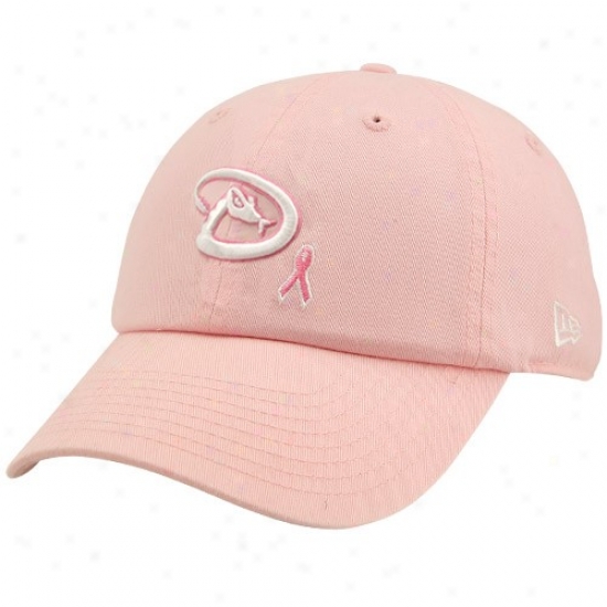 Arizona Diamondbacks Hats : New Era Arizona Diamondbacks Ladies Pink Ribbon Adjustable Hats