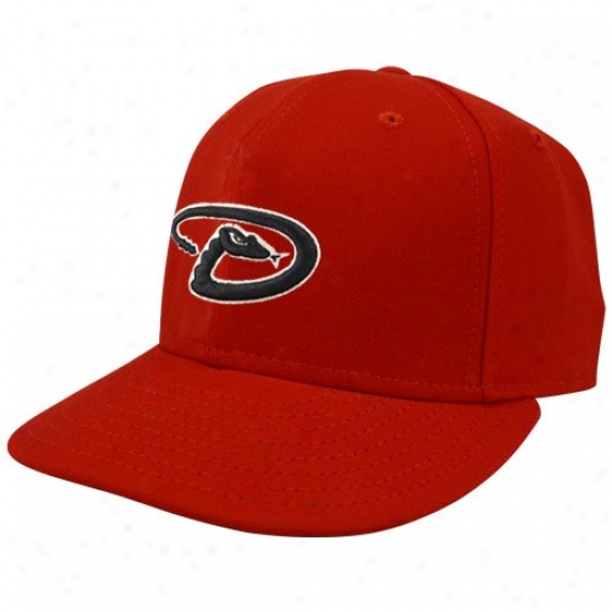 Arizona Diamondbacks Hats : New Era Arizona Diamondbacks Red On-fiield 59fifty Fitted Hats