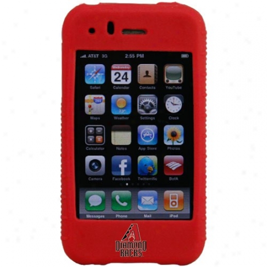 Arizona Diamondbacks Sedona Red Mlb Silicone Iphone Cover
