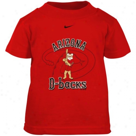 Arizona Diamobdbacks Tshirts : Nike Arizona Diamondbacks Toddler Red Mascot Tshirts