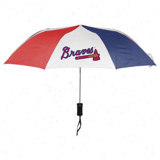 Atlanta Braves 42'' Folding Umbrella