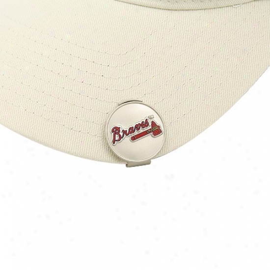 Atlanta Braves Golfer's Hat Clip & Magnetic Ball Markers