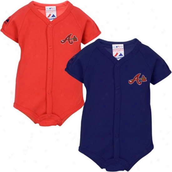 Atlanta Braves Infant Two Piece Outfit Set