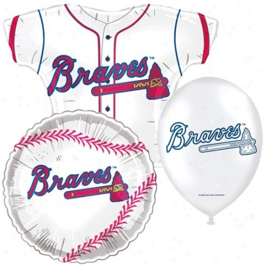 Atlanta Braves Party Balloon Set