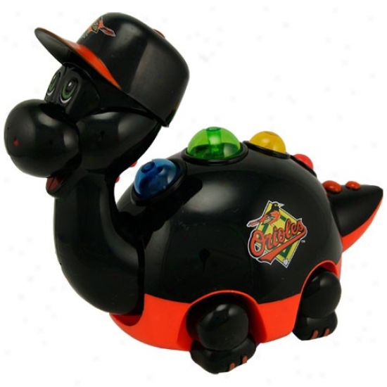 Baltimore Orioles Black Melodious Team Dino Toy