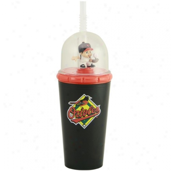 Baltimore Orioles Black Wind-up Masc0t Cup