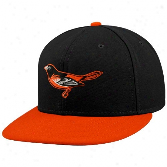 Baltimore Orioles Hats : New Era Baltimore Orioles Black On-field 59fifty Fitted Hate