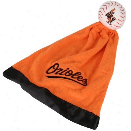 Baltimore Orioles Snuggle Ball Blanket