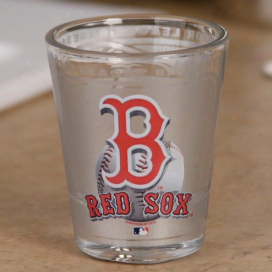 Boston Red Sox 2 Oz. Enhanced Hi-def Shot Glass