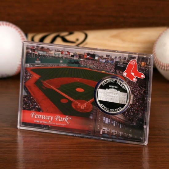 Boston Red Sox Fenway Park Gentle Plate oCin Card