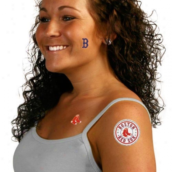 Boston Red Sox Gameday Rhinestone Person Art Stickers