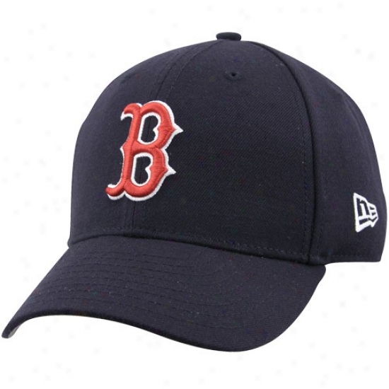 Boston Red Sox Hat : New Era Boston Red Sox Navy Blue Youth Pinch Hitter Hat