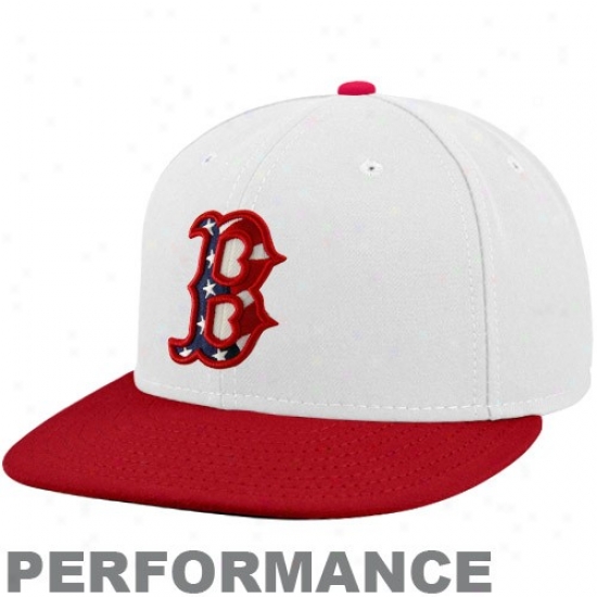 Boston Red Sox Hat : Just discovered Era Boston Red Sox White-red Stars & Stripes On-fiel d59fifty Fitted Performance Cardinal's office