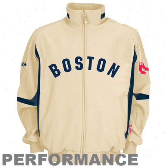 Boston Red Sox Jackets : Splendid Boston Red Sox Natural Therma Base Premier Co0perstown Performance Jackets