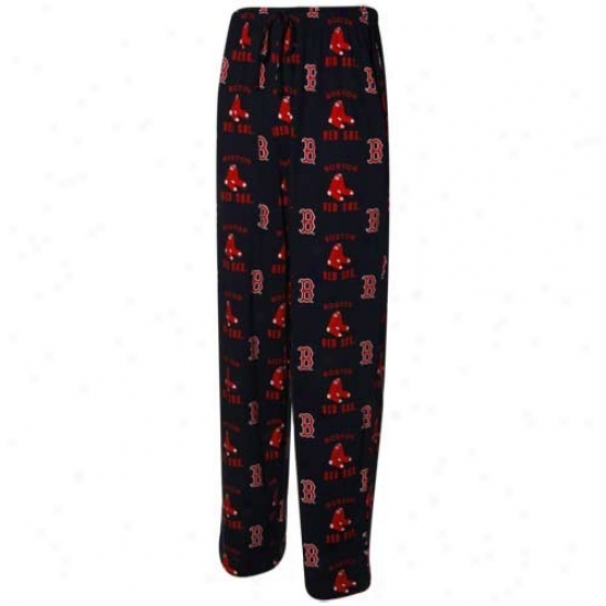 Boston Red Sox Navy Blue Maverick Pajama Pants